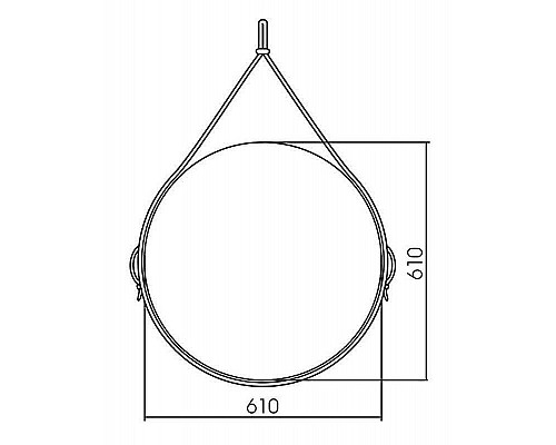 Купить Зеркало Vincea 61 VLM-2N600+ с подсветкой с выключателем-датчиком на движение в магазине сантехники Santeh-Crystal.ru