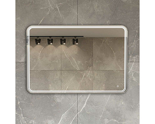 Заказать Зеркало Vincea 120 VLM-3MA120-2 с подсветкой c сенсорным выключателем, диммером и антизапотеванием в магазине сантехники Santeh-Crystal.ru