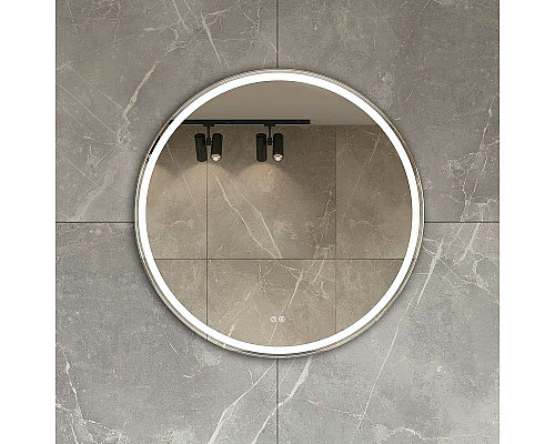 Купить Зеркало Vincea 70 VLM-3DE700-2 с подсветкой c сенсорным выключателем, диммером и антизапотеванием в магазине сантехники Santeh-Crystal.ru