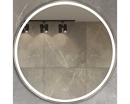 Купить Зеркало Vincea 80 VLM-3DE800 с подсветкой c сенсорным выключателем и диммером в магазине сантехники Santeh-Crystal.ru