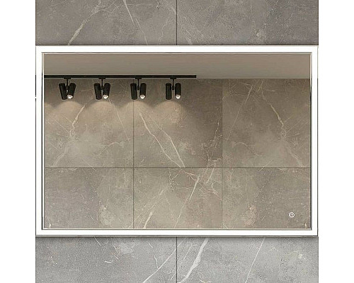 Купить Зеркало Vincea 100 VLM-3VN100 с подсветкой с сенсорным выключателем и диммером в магазине сантехники Santeh-Crystal.ru