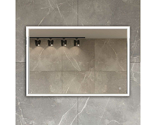 Купить Зеркало Vincea 100 VLM-3VN100 с подсветкой с сенсорным выключателем и диммером в магазине сантехники Santeh-Crystal.ru