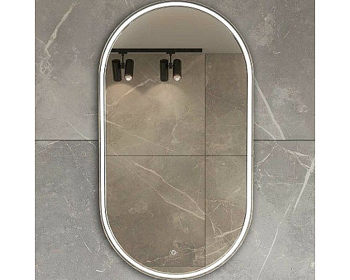 Приобрести Зеркало Vincea 50 VLM-3AU900 с подсветкой с сенсорным выключателем и диммером в магазине сантехники Santeh-Crystal.ru