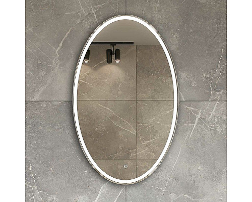 Приобрести Зеркало Vincea 60 VLM-3BL900 с подсветкой с сенсорным выключателем и диммером в магазине сантехники Santeh-Crystal.ru