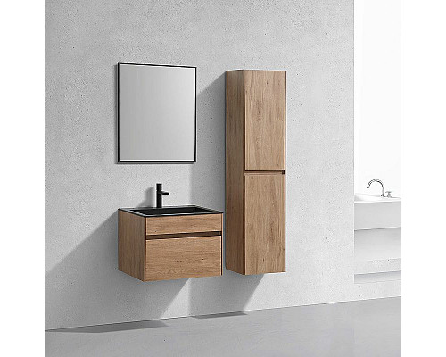 Заказать Тумба под раковину Vincea Chiara 60 VMC-2C600NO подвесная N.Oak в магазине сантехники Santeh-Crystal.ru