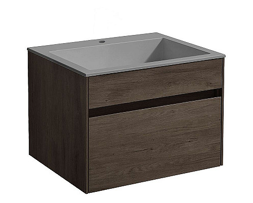 Santeh-Crystal.ru: Тумба под раковину Vincea Chiara 60 VMC-2C600RO подвесная R.Oak Купить Тумба под раковину Vincea Chiara 60 VMC-2C600RO подвесная R.Oak в магазине сантехники Santeh-Crystal.ru