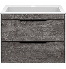 Тумба под раковину Vincea Chiara 2D 60 VMC-2C2600GS подвесная G.Stone