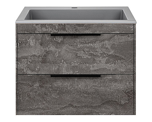 Santeh-Crystal.ru: Тумба под раковину Vincea Chiara 2D 60 VMC-2C2600GS подвесная G.Stone Купить Тумба под раковину Vincea Chiara 2D 60 VMC-2C2600GS подвесная G.Stone в магазине сантехники Santeh-Crystal.ru