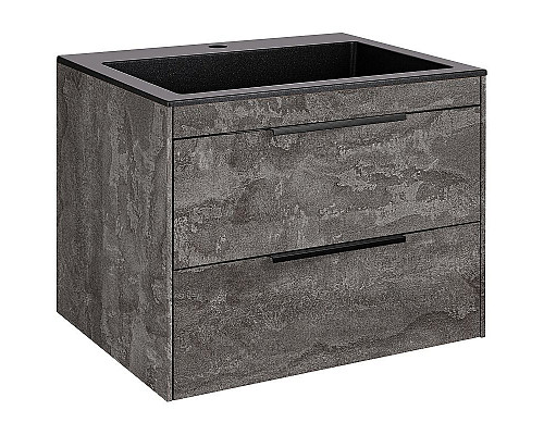 Santeh-Crystal.ru: Тумба под раковину Vincea Chiara 2D 60 VMC-2C2600GS подвесная G.Stone Купить Тумба под раковину Vincea Chiara 2D 60 VMC-2C2600GS подвесная G.Stone в магазине сантехники Santeh-Crystal.ru