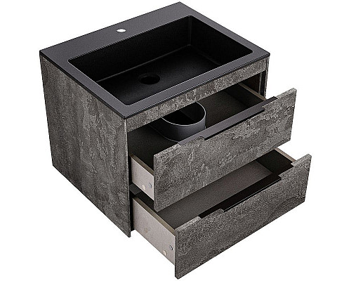 Santeh-Crystal.ru: Тумба под раковину Vincea Chiara 2D 60 VMC-2C2600GS подвесная G.Stone Купить Тумба под раковину Vincea Chiara 2D 60 VMC-2C2600GS подвесная G.Stone в магазине сантехники Santeh-Crystal.ru