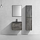 Купить Тумба под раковину Vincea Chiara 2D 60 VMC-2C2600GS подвесная G.Stone в магазине сантехники Santeh-Crystal.ru