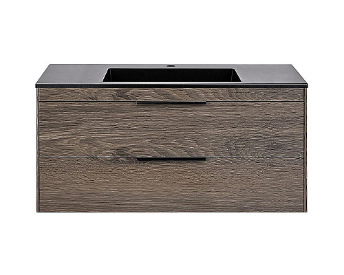 Купить Тумба под раковину Vincea Chiara 2D 100 VMC-2C2100RO подвесная R.Oak в магазине сантехники Santeh-Crystal.ru