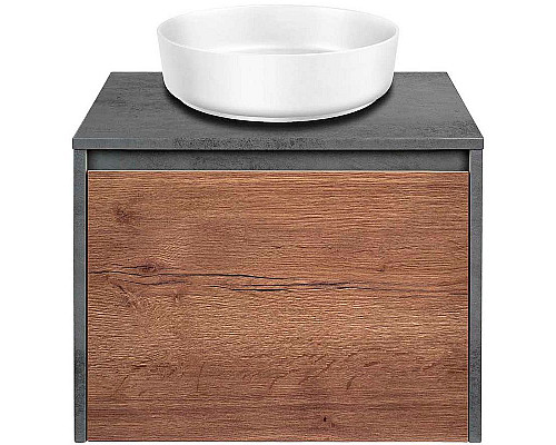 Santeh-Crystal.ru: Тумба под раковину Vincea Mesa 60 VMC-2MS600TB подвесная T.Oak Beton Купить Тумба под раковину Vincea Mesa 60 VMC-2MS600TB подвесная T.Oak Beton в магазине сантехники Santeh-Crystal.ru