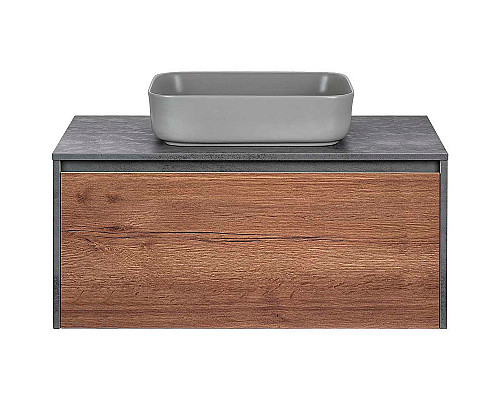 Santeh-Crystal.ru: Тумба под раковину Vincea Mesa 100 VMC-2MS100TB подвесная T.Oak Beton Купить Тумба под раковину Vincea Mesa 100 VMC-2MS100TB подвесная T.Oak Beton в магазине сантехники Santeh-Crystal.ru