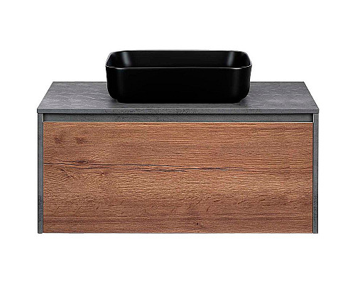 Santeh-Crystal.ru: Тумба под раковину Vincea Mesa 100 VMC-2MS100TB подвесная T.Oak Beton Купить Тумба под раковину Vincea Mesa 100 VMC-2MS100TB подвесная T.Oak Beton в магазине сантехники Santeh-Crystal.ru