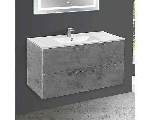 Santeh-Crystal.ru: Тумба под раковину Vincea Mia 100 VMC-2MC100BT подвесная Beton Заказать Тумба под раковину Vincea Mia 100 VMC-2MC100BT подвесная Beton в магазине сантехники Santeh-Crystal.ru