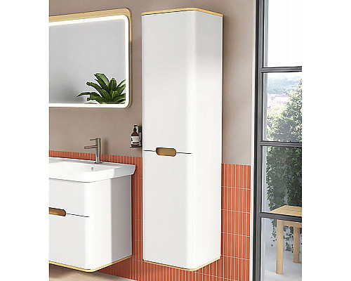 Santeh-Crystal.ru: Шкаф пенал Vitra Sento 40 R 60842 подвесной с бельевой корзиной Белый матовый Приобрести Шкаф пенал Vitra Sento 40 R 60842 подвесной с бельевой корзиной Белый матовый в магазине сантехники Santeh-Crystal.ru