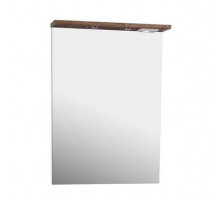 Зеркало АСБ-мебель Коста 60 11484 с подсветкой Светлый орех