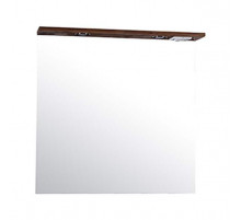 Зеркало АСБ-мебель Коста 80 11489 с подсветкой Светлый орех