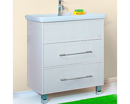 Заказать Тумба под раковину Бриклаер Чили 80 4627125415012 Светлая лиственница в магазине сантехники Santeh-Crystal.ru