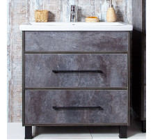 Тумба под раковину Бриклаер Чили 80 4627125415234 Цемент