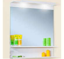 Зеркало Бриклаер Чили 80 4627125414954 с подсветкой Светлая лиственница