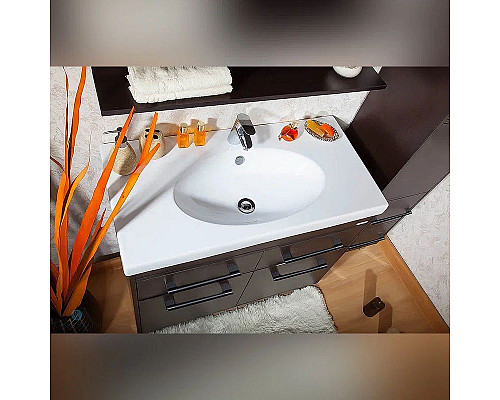 Приобрести Тумба под раковину Бриклаер Чили 90 4627125415128 Венге в магазине сантехники Santeh-Crystal.ru