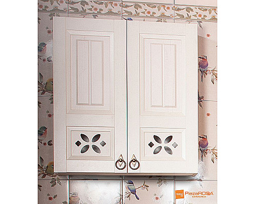 Купить Подвесной шкаф Бриклаер Кантри 65 4627125413643 Бежевый дуб прованс в магазине сантехники Santeh-Crystal.ru