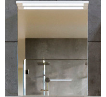 Зеркальный шкаф Бриклаер Кристалл 56 4627125415982 с подсветкой Белый