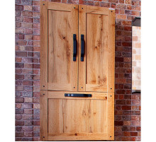 Подвесной шкаф Бриклаер Лофт 60 4627125414466 с бельевой корзиной Метрополитен грей