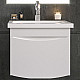 Заказать Тумба под раковину Бриклаер Вега 50 4627125414046 подвесная Белый глянец в магазине сантехники Santeh-Crystal.ru