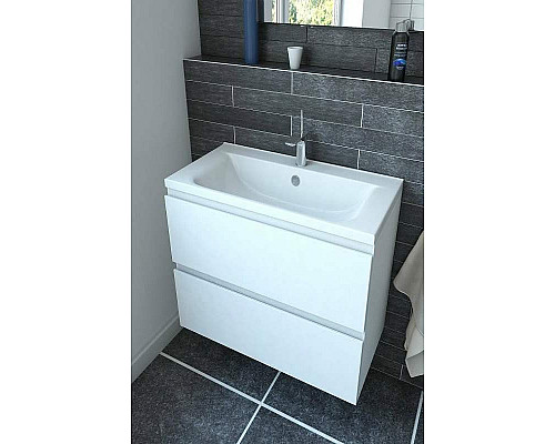 Santeh-Crystal.ru: Тумба с раковиной Эстет Bali 75 ФР-00002085 подвесная Белая Заказать Тумба с раковиной Эстет Bali 75 ФР-00002085 подвесная Белая в магазине сантехники Santeh-Crystal.ru