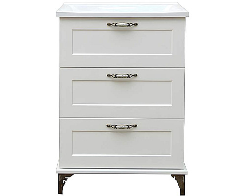 Заказать Тумба с раковиной Эстет Bali Classic 80 ФР-00002233 Белая в магазине сантехники Santeh-Crystal.ru
