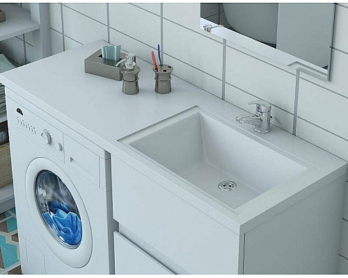 Santeh-Crystal.ru: Тумба с раковиной Эстет Dallas Luxe 100 R ФР-00002316 Белая Заказать Тумба с раковиной Эстет Dallas Luxe 100 R ФР-00002316 Белая в магазине сантехники Santeh-Crystal.ru