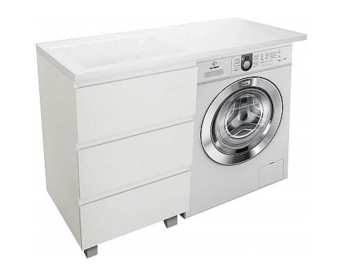 Santeh-Crystal.ru: Тумба с раковиной Эстет Dallas Luxe 100 L ФР-00002317 Белая Заказать Тумба с раковиной Эстет Dallas Luxe 100 L ФР-00002317 Белая в магазине сантехники Santeh-Crystal.ru