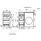 Приобрести Тумба с раковиной Эстет Dallas Luxe 100 R ФР-00002318 Белая в магазине сантехники Santeh-Crystal.ru