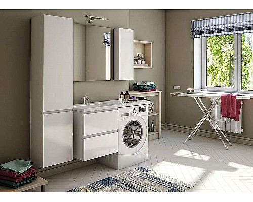 Santeh-Crystal.ru: Тумба с раковиной Эстет Dallas Luxe 110 L ФР-00002020 подвесная Белая Приобрести Тумба с раковиной Эстет Dallas Luxe 110 L ФР-00002020 подвесная Белая в магазине сантехники Santeh-Crystal.ru