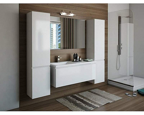 Santeh-Crystal.ru: Тумба с раковиной Эстет Dallas Luxe 115 L ФР-00002302 подвесная Белая Заказать Тумба с раковиной Эстет Dallas Luxe 115 L ФР-00002302 подвесная Белая в магазине сантехники Santeh-Crystal.ru