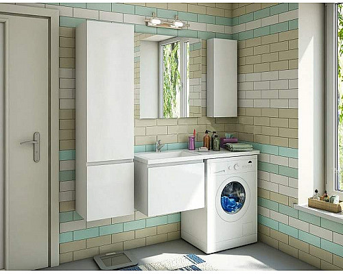 Santeh-Crystal.ru: Тумба с раковиной Эстет Dallas Luxe 120 L ФР-00001925 подвесная Белая Заказать Тумба с раковиной Эстет Dallas Luxe 120 L ФР-00001925 подвесная Белая в магазине сантехники Santeh-Crystal.ru