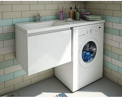 Santeh-Crystal.ru: Тумба с раковиной Эстет Dallas Luxe 120 L ФР-00001925 подвесная Белая Заказать Тумба с раковиной Эстет Dallas Luxe 120 L ФР-00001925 подвесная Белая в магазине сантехники Santeh-Crystal.ru