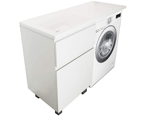 Santeh-Crystal.ru: Тумба с раковиной Эстет Dallas Luxe 130 L ФР-00002267 Белая Купить Тумба с раковиной Эстет Dallas Luxe 130 L ФР-00002267 Белая в магазине сантехники Santeh-Crystal.ru
