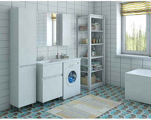 Santeh-Crystal.ru: Тумба с раковиной Эстет Dallas Luxe 130 L ФР-00002267 Белая Купить Тумба с раковиной Эстет Dallas Luxe 130 L ФР-00002267 Белая в магазине сантехники Santeh-Crystal.ru