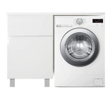 Тумба с раковиной Эстет Dallas Luxe 130 L ФР-00002267 Белая