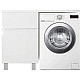 Купить Тумба с раковиной Эстет Dallas Luxe 130 L ФР-00002267 Белая в магазине сантехники Santeh-Crystal.ru