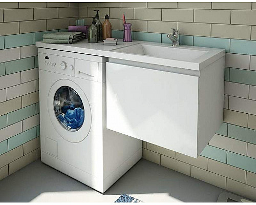 Santeh-Crystal.ru: Тумба с раковиной Эстет Dallas Luxe 130 R ФР-00002421 подвесная Белая Приобрести Тумба с раковиной Эстет Dallas Luxe 130 R ФР-00002421 подвесная Белая в магазине сантехники Santeh-Crystal.ru