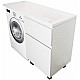 Заказать Тумба с раковиной Эстет Dallas Luxe 140 R ФР-00002907 Белая в магазине сантехники Santeh-Crystal.ru
