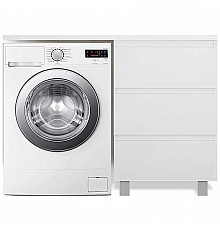 Тумба с раковиной Эстет Dallas Luxe 140 R ФР-00002912 Белая