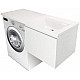 Купить Тумба с раковиной Эстет Dallas Luxe 140 R ФР-00002927 подвесная Белая в магазине сантехники Santeh-Crystal.ru