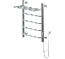 Электрический полотенцесушитель Aquanet Fiona 60х50 R 281998 с полкой Хром