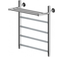 Водяной полотенцесушитель Aquanet Mauro 60x50 282320 с полкой Хром